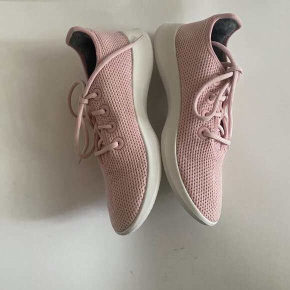 Allbirds Tree Runner Women's Pink Sneakers Size 9 Eco Friendly Washable Light - Picture 7 of 15